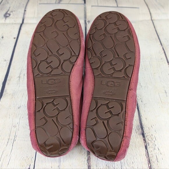 UGG Dakota 5612 Shearling-Lined Suede Slippers - Picture 7 of 8